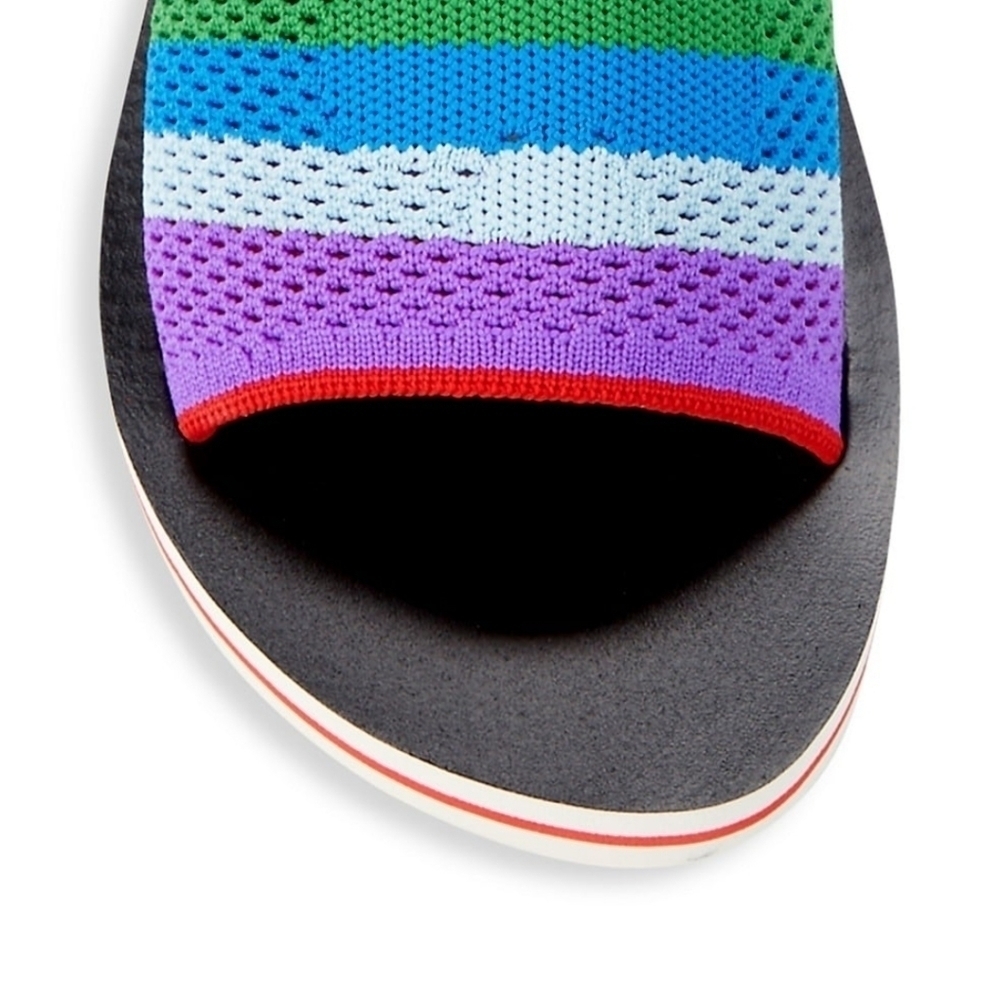 kate spade new york Spectrum Rainbow Sandals size 7 new in box - Picture 4 of 8
